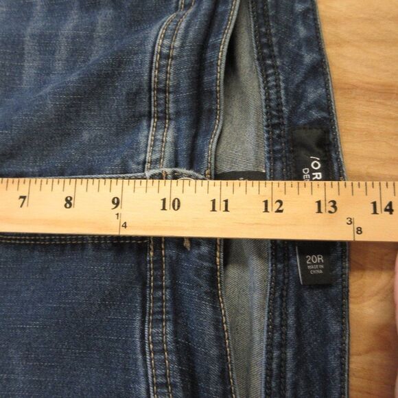 TORRID Denim Comfort Stretch Skinny Jeans Size 20R Mid Rise Medium Blue Wash - Picture 9 of 11